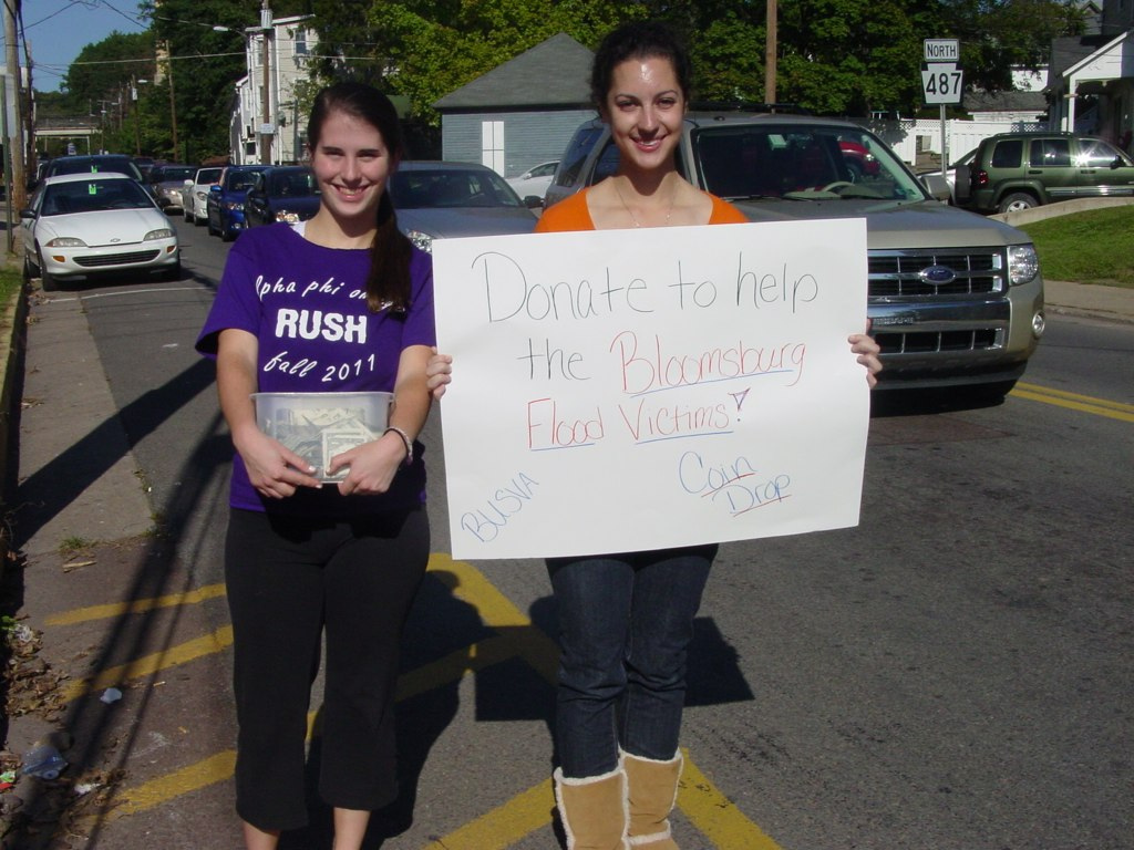 Molly Stout (L) and Janine Brunner (R)