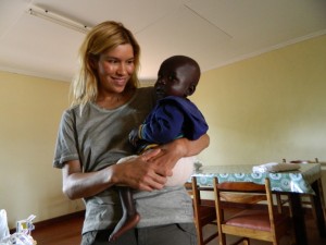 Veronica at New Hope Orphanage