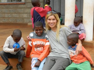 Veronica at New Hope Orphanage